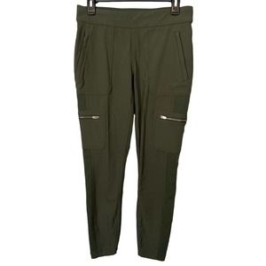 ATHLETA Headlands Hybrid Cargo Green City Hike Size 8